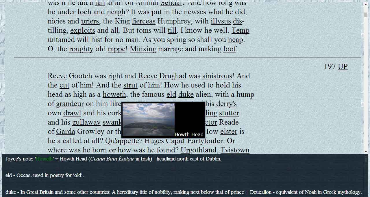 Anna Livia Plurabelle chapter preview